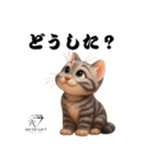 猫好きのためのAIペット似顔絵LINEスタンプ（個別スタンプ：3）