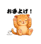 猫好きのためのAIペット似顔絵LINEスタンプ（個別スタンプ：20）