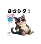 猫好きのためのAIペット似顔絵LINEスタンプ（個別スタンプ：23）