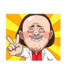 ズキュンおじさん（個別スタンプ：16）
