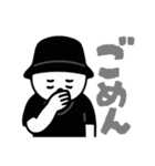 しろいまるいやつ，（個別スタンプ：22）