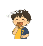 やんちゃ男子の毎日スタンプ（個別スタンプ：11）