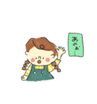 お仕事とみつあみのおんなのこ。（個別スタンプ：22）