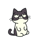 ぶちねこさんと恋うささん3（個別スタンプ：6）