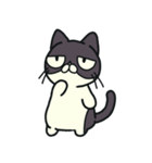 ぶちねこさんと恋うささん3（個別スタンプ：7）