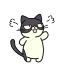 ぶちねこさんと恋うささん3（個別スタンプ：13）