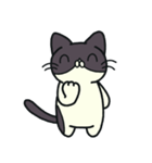ぶちねこさんと恋うささん3（個別スタンプ：14）