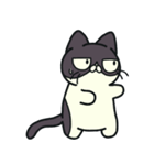 ぶちねこさんと恋うささん3（個別スタンプ：16）