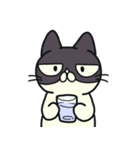 ぶちねこさんと恋うささん3（個別スタンプ：21）