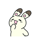 ぶちねこさんと恋うささん3（個別スタンプ：22）