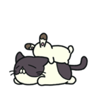ぶちねこさんと恋うささん3（個別スタンプ：32）