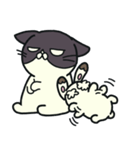 ぶちねこさんと恋うささん3（個別スタンプ：36）