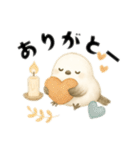 毎日シマエナガ＊北欧気分＊ゆるっと日常（個別スタンプ：6）