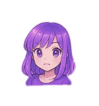 キラキラ表情パレット（個別スタンプ：18）