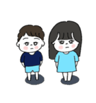 わんちゃんと姉弟スタンプ（個別スタンプ：26）