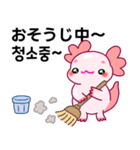 ウーパールーパー「ルパピン」JPN, KOR（個別スタンプ：16）