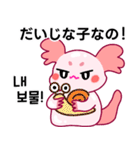 ウーパールーパー「ルパピン」JPN, KOR（個別スタンプ：17）