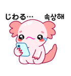 ウーパールーパー「ルパピン」JPN, KOR（個別スタンプ：22）