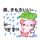 ウーパールーパー「ルパピン」JPN, KOR（個別スタンプ：23）