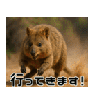ぷりちークオッカワラビー01（個別スタンプ：26）