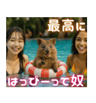 ぷりちークオッカワラビー01（個別スタンプ：39）