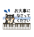 ピアノ＆黒柴♪丁寧な言葉（個別スタンプ：21）