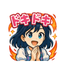 ぶっちぎり☆オート女子！（個別スタンプ：1）