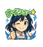 ぶっちぎり☆オート女子！（個別スタンプ：3）