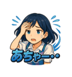 ぶっちぎり☆オート女子！（個別スタンプ：11）