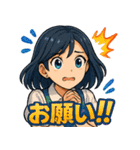 ぶっちぎり☆オート女子！（個別スタンプ：13）