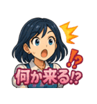 ぶっちぎり☆オート女子！（個別スタンプ：16）