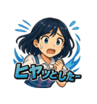 ぶっちぎり☆オート女子！（個別スタンプ：18）