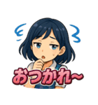 ぶっちぎり☆オート女子！（個別スタンプ：23）