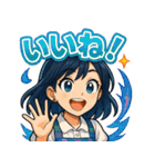 ぶっちぎり☆オート女子！（個別スタンプ：28）