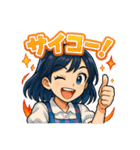 ぶっちぎり☆オート女子！（個別スタンプ：29）