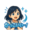 ぶっちぎり☆オート女子！（個別スタンプ：36）