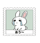 ありふれたウサギと花（個別スタンプ：6）