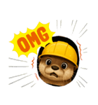 職人のカワウソさん（個別スタンプ：2）