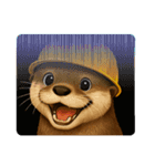 職人のカワウソさん（個別スタンプ：15）