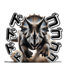 トリケラトプス×3Dリアル！迫力満点（個別スタンプ：18）