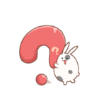わんぱく！ころもちウサギ9_でか文字（個別スタンプ：27）