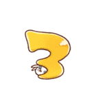 わんぱく！ころもちウサギ9_でか文字（個別スタンプ：33）