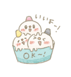 アイスすぎて尊い雪だるま（個別スタンプ：8）
