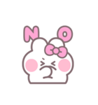 ハローうしゃぎ！！ ピンク（個別スタンプ：2）