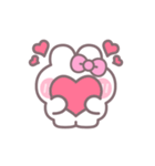 ハローうしゃぎ！！ ピンク（個別スタンプ：22）