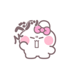 ハローうしゃぎ！！ ピンク（個別スタンプ：28）