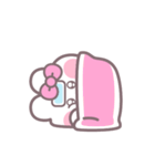ハローうしゃぎ！！ ピンク（個別スタンプ：36）