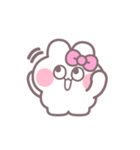 ハローうしゃぎ！！ ピンク（個別スタンプ：37）