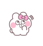 ハローうしゃぎ！！ ピンク（個別スタンプ：38）
