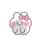 ハローうしゃぎ！！ ピンク（個別スタンプ：40）